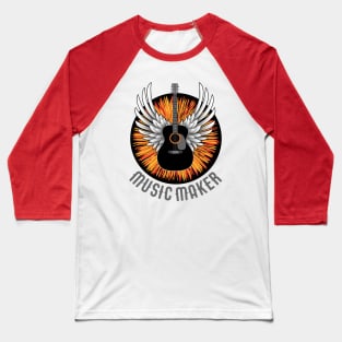 Music Maker - guitar player Baseball T-Shirt